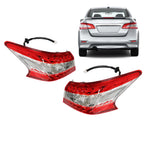 Pair LED Tail Lights Outer LH RH for 2013-2015 Nissan Sentra Left & Right