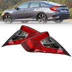 LED Taillights Pair Left & Right for Honda Civic 2016-2021 Rear Assembly