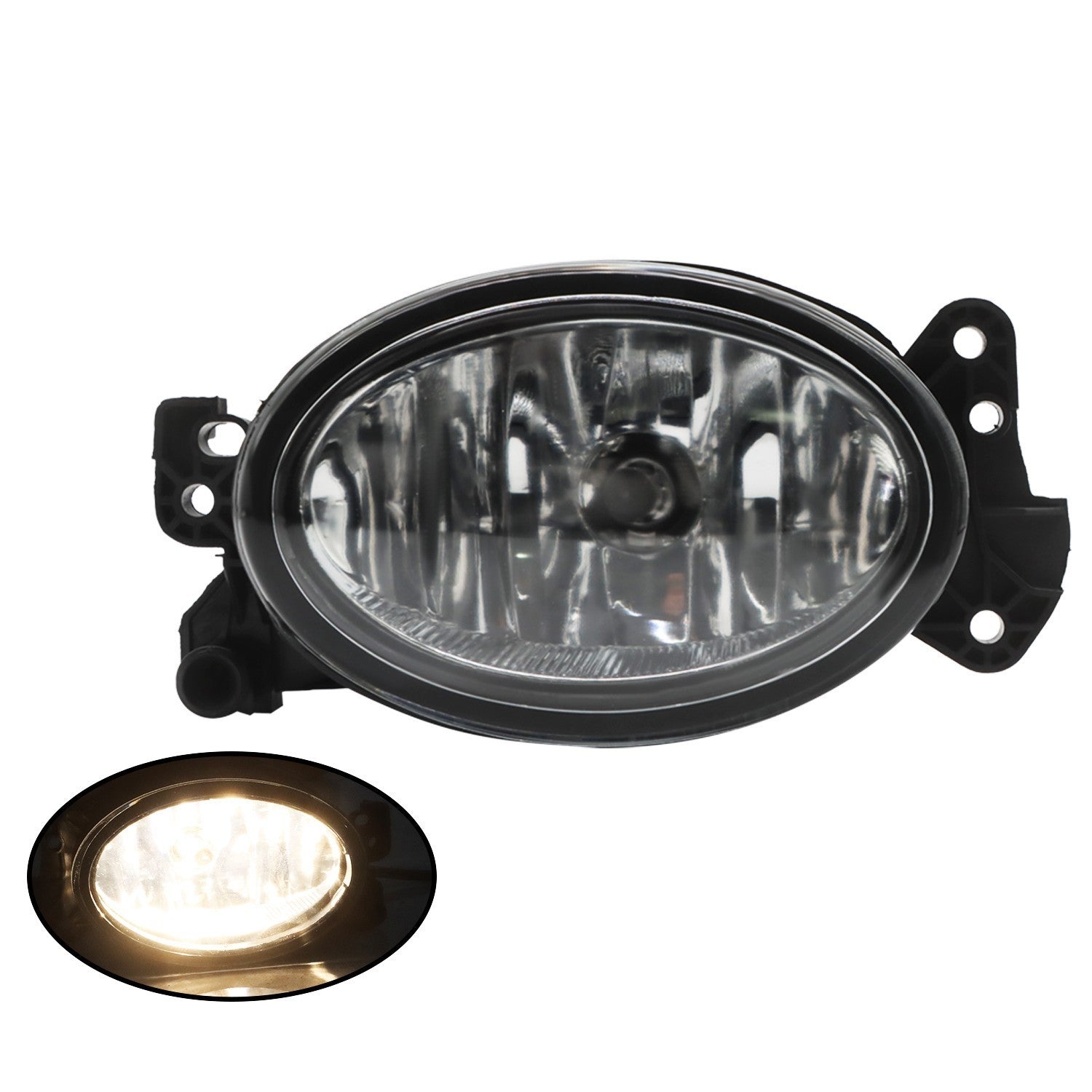 Pair LED Fog Lights for Mercedes Benz W211 E320 E350 E550 2007-2009 New