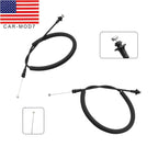 Rear Door Latch Release Cable Pair for 1998-2002 Dodge Ram 1500-3500