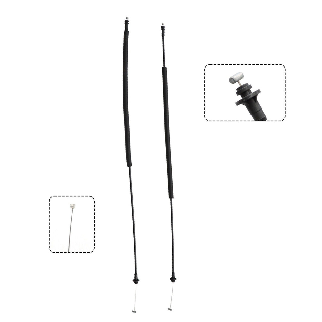 Rear Door Latch Release Cable Pair for 1998-2002 Dodge Ram 1500-3500