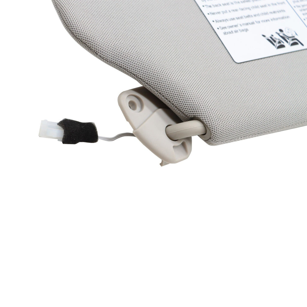 Pair Sun Visor Gray w/ Light for 2013-2018 Nissan Altima Left & Right
