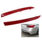Pair Rear Bumper Reflector Lamps for BMW 3-Series F30 F31 M Sport 2012-2017