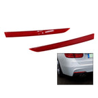 Pair Rear Bumper Reflector Lamps for BMW 3-Series F30 F31 M Sport 2012-2017