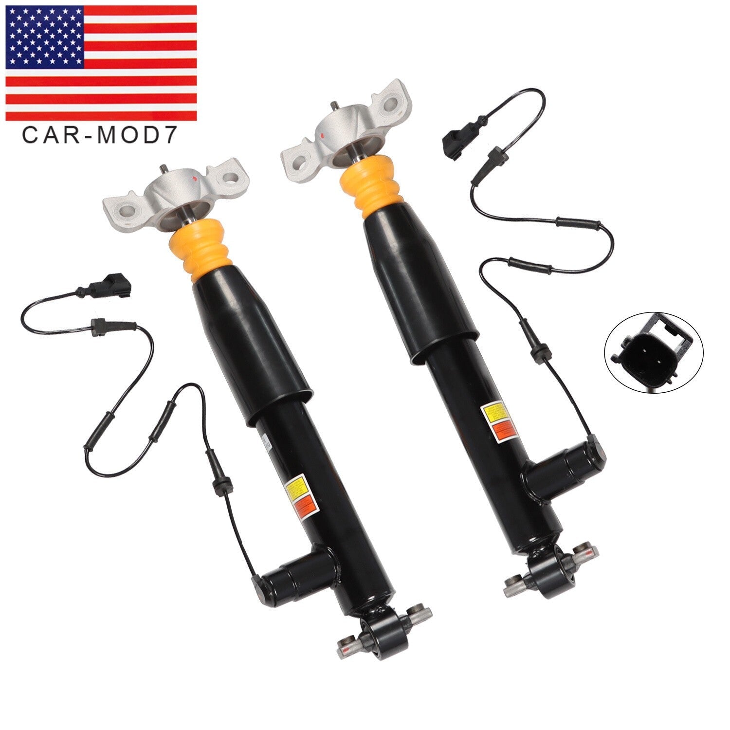 Pair Rear Shock Absorber Struts for 2013-20 Lincoln MKZ Gas & Electric