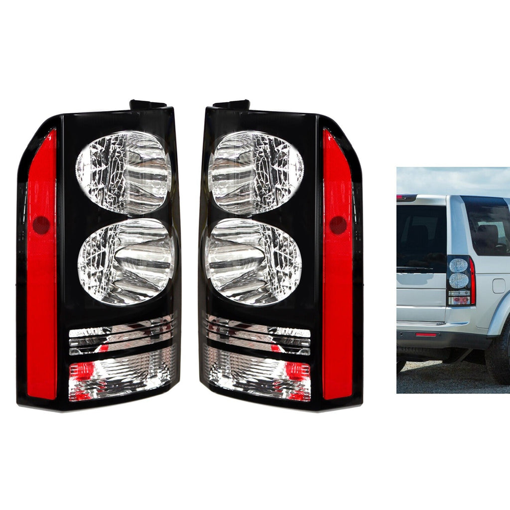 Pair Tail Lights Rear Lamps for 2004-2016 Land Rover Discovery LR3 LR4