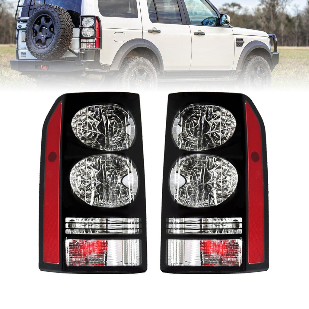 Pair Tail Lights Rear Lamps for 2004-2016 Land Rover Discovery LR3 LR4