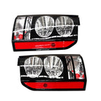 Pair Tail Lights Rear Lamps for 2004-2016 Land Rover Discovery LR3 LR4