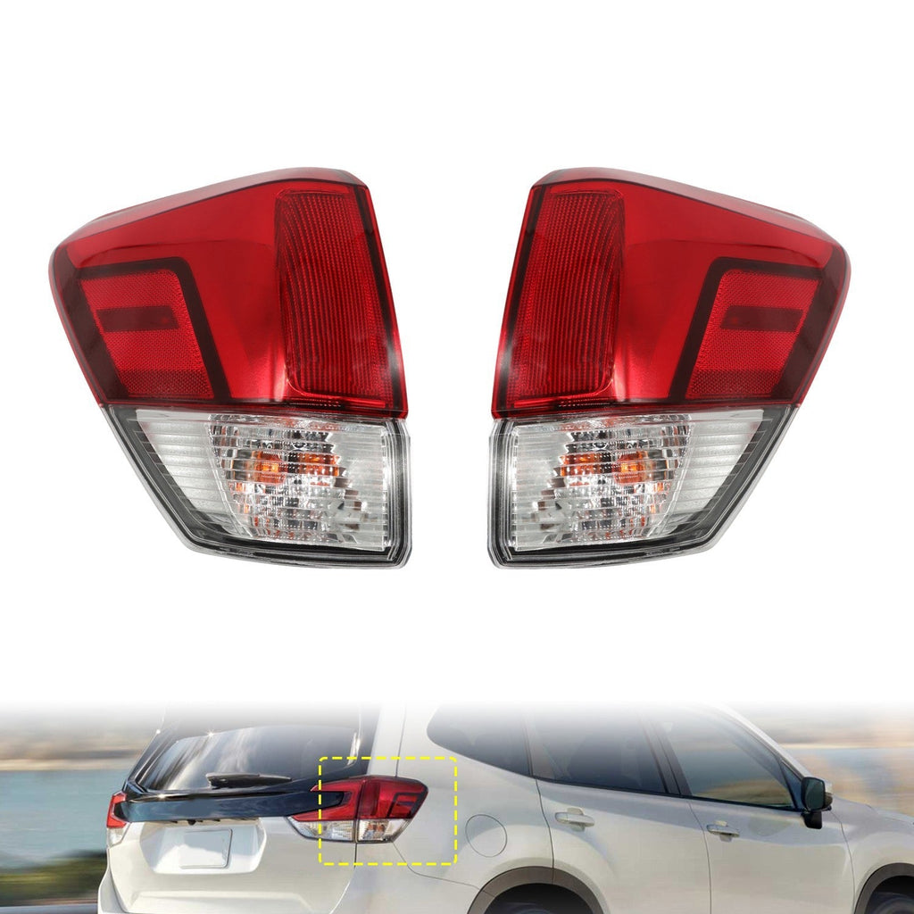 LED Tail Lights Pair Rear Left & Right for 2019-2021 Subaru Forester