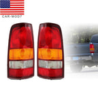 Pair Tail Brake Lights for 1999-2006 GMC Sierra 1500 2500 Truck LH+RH