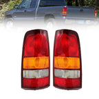 Pair Tail Brake Lights for 1999-2006 GMC Sierra 1500 2500 Truck LH+RH