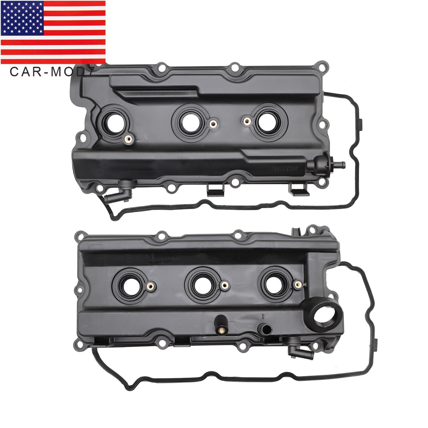Valve Cover Pair for 05-19 Nissan Frontier Pathfinder Xterra NV1500 NV2500 4.0L