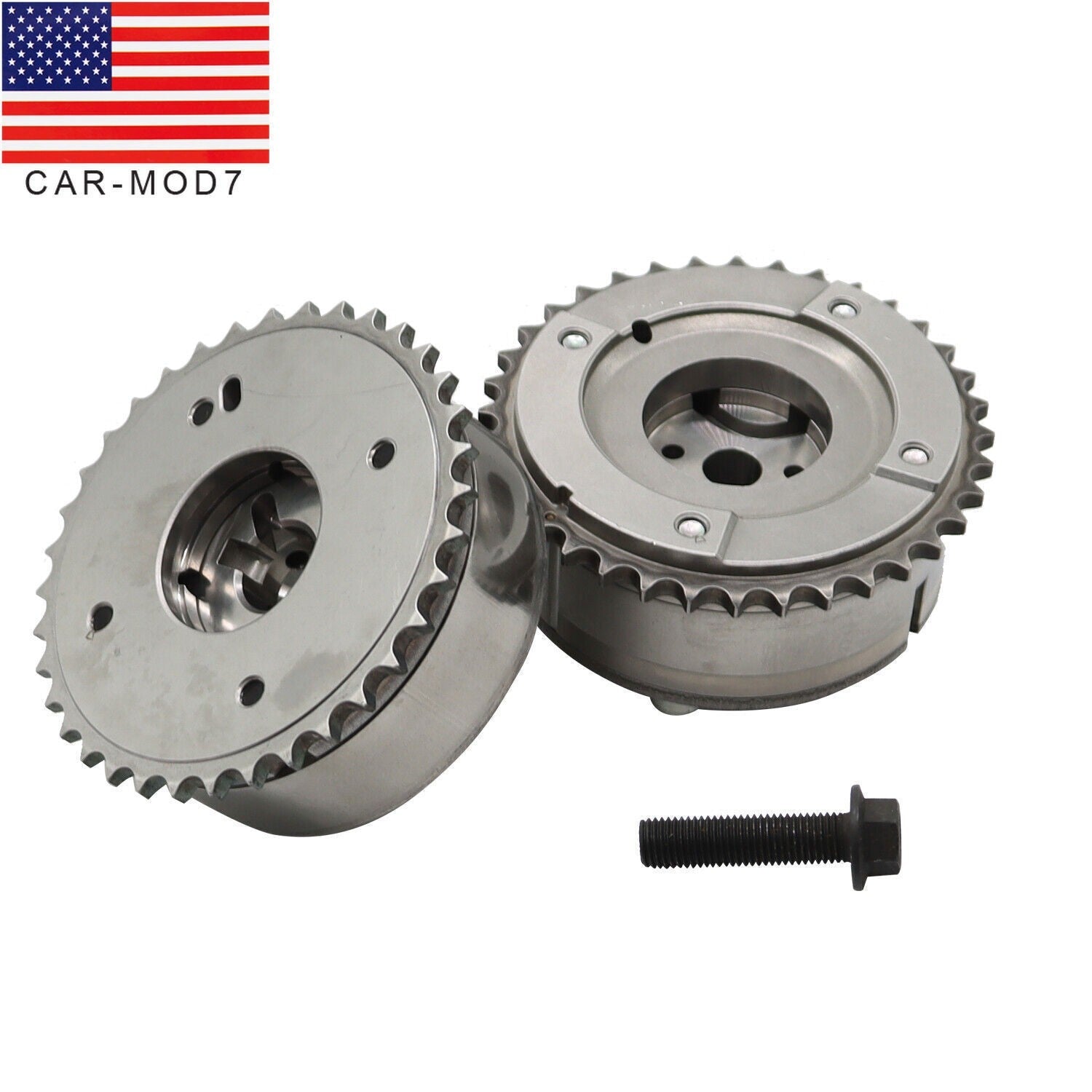 Pair VVT Camshaft Gears for 09-15 Toyota Corolla Matrix Prius 1.8L L4