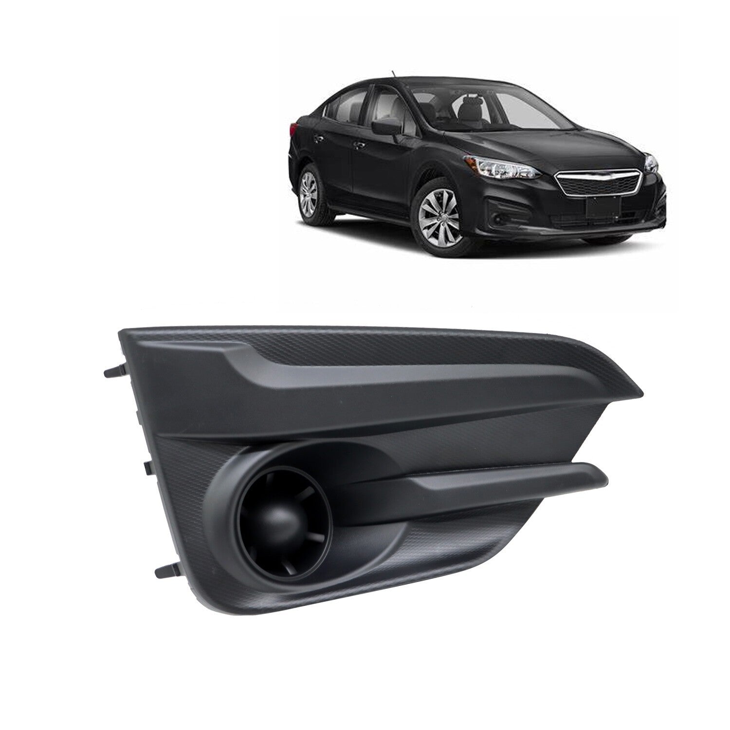 Passenger Side Fog Light Cover Bezel for 2017-2019 Subaru Impreza