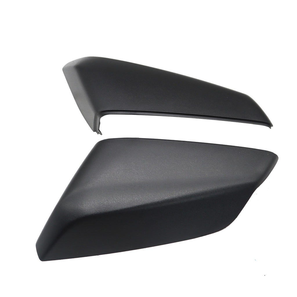 Matte Black Side Mirror Covers for Chevrolet Malibu 2016-2022 Passenger & Driver