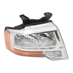 2015-2017 Ford Expedition Passenger Chrome Halogen Headlight with Bulbs