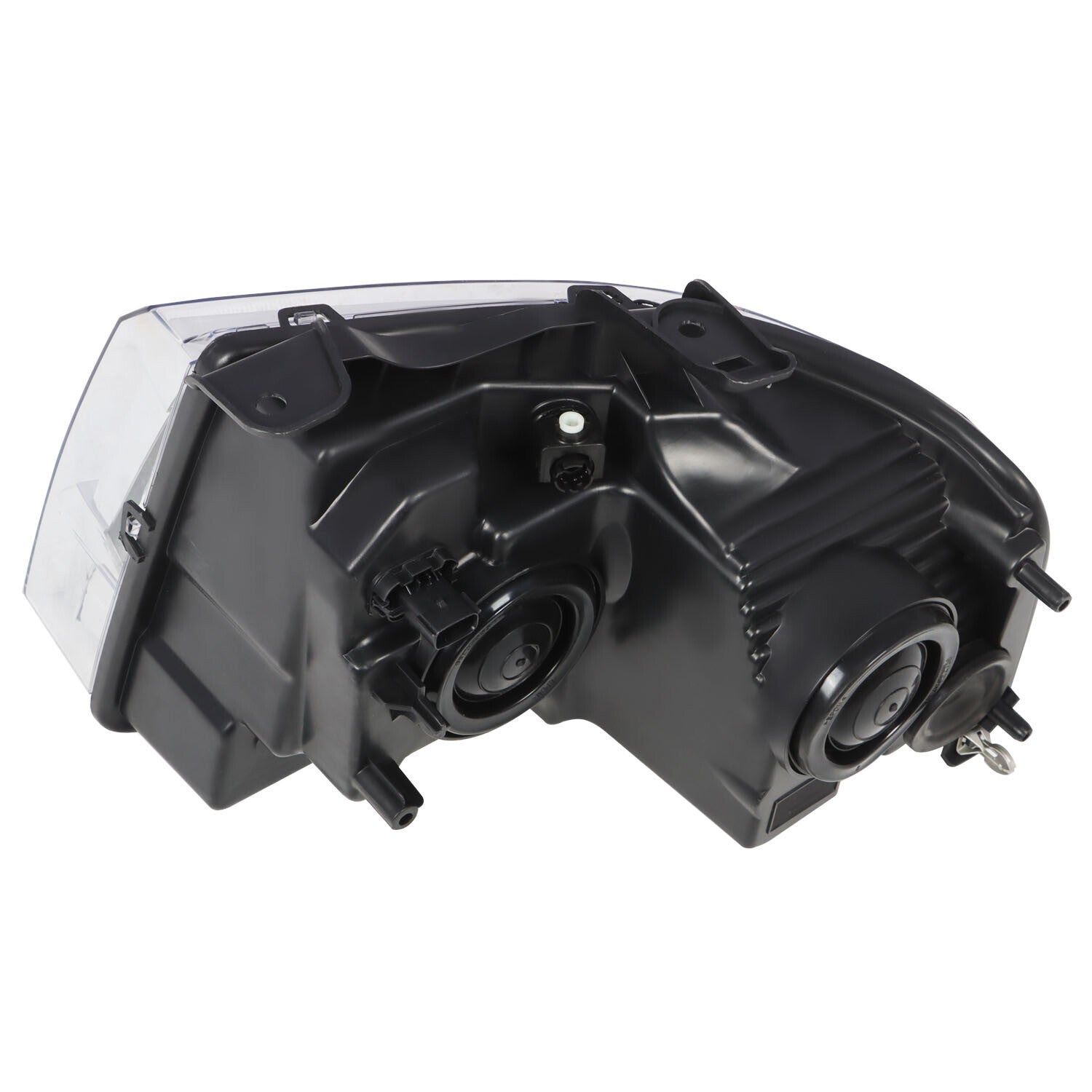 2015-2017 Ford Expedition Passenger Chrome Halogen Headlight with Bulbs