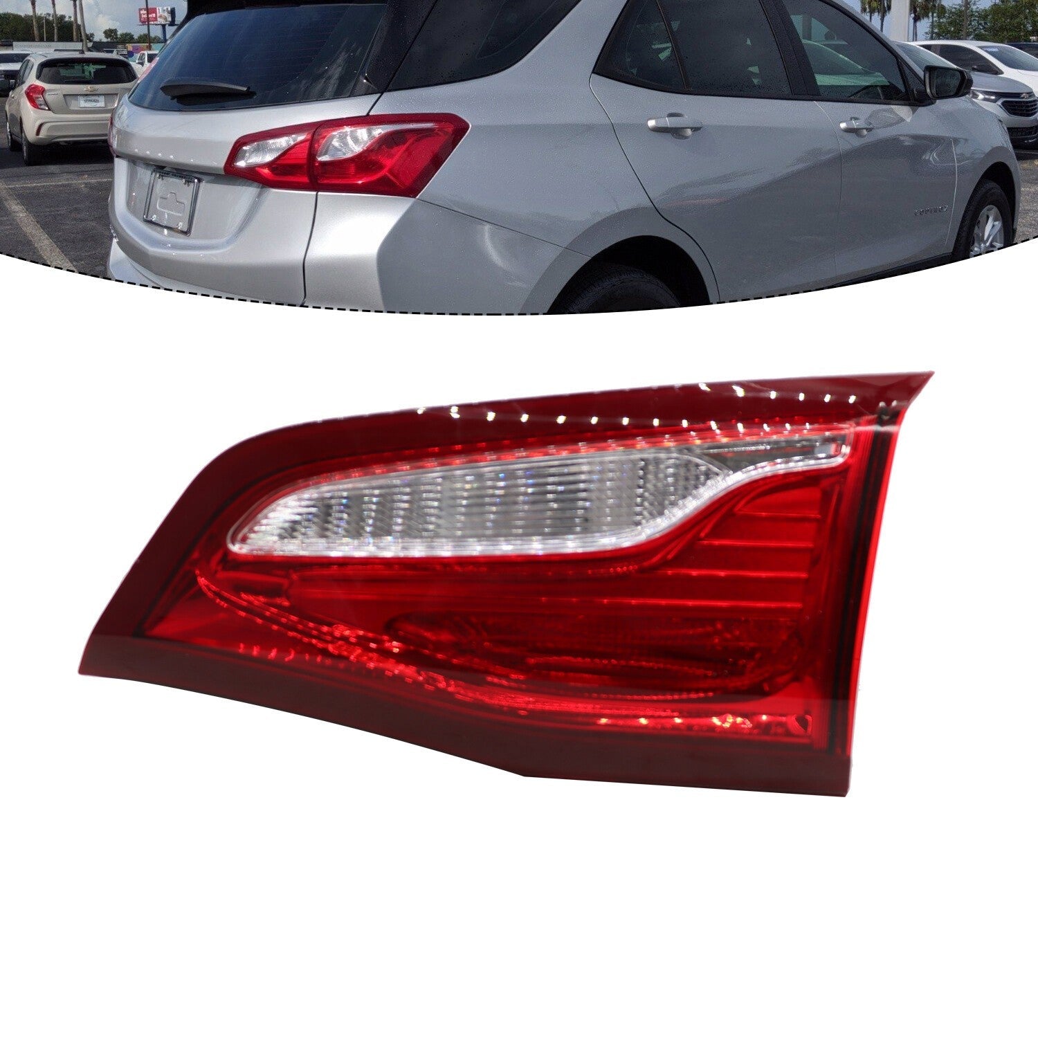 Right Inner Tail Light Brake Lamp Passenger Side 2018-2020 Chevy Equinox