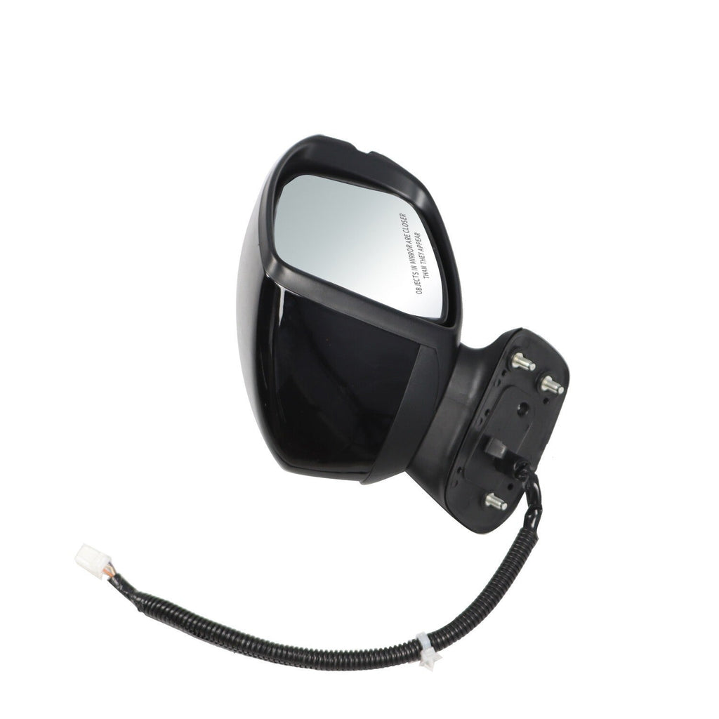 Passenger Right Side Mirror Manual Fold Black 3Pin for Honda Fit 2015-2020