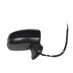 Passenger Right Side Mirror Manual Fold Black 3Pin for Honda Fit 2015-2020