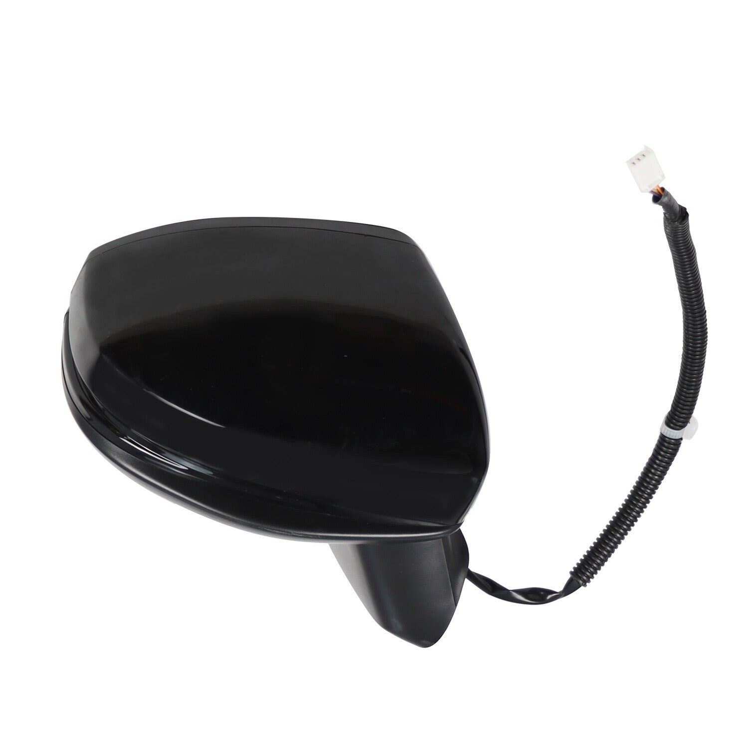 Passenger Right Side Mirror Manual Fold Black 3Pin for Honda Fit 2015-2020