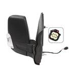 Right Side Power Mirror with Lamp for Ford Transit 150 250 350HD 2010-2024