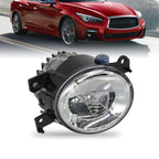 LED Fog Light Lamp Passenger Side for 2014-2020 Infiniti Q50 QX60 QX80