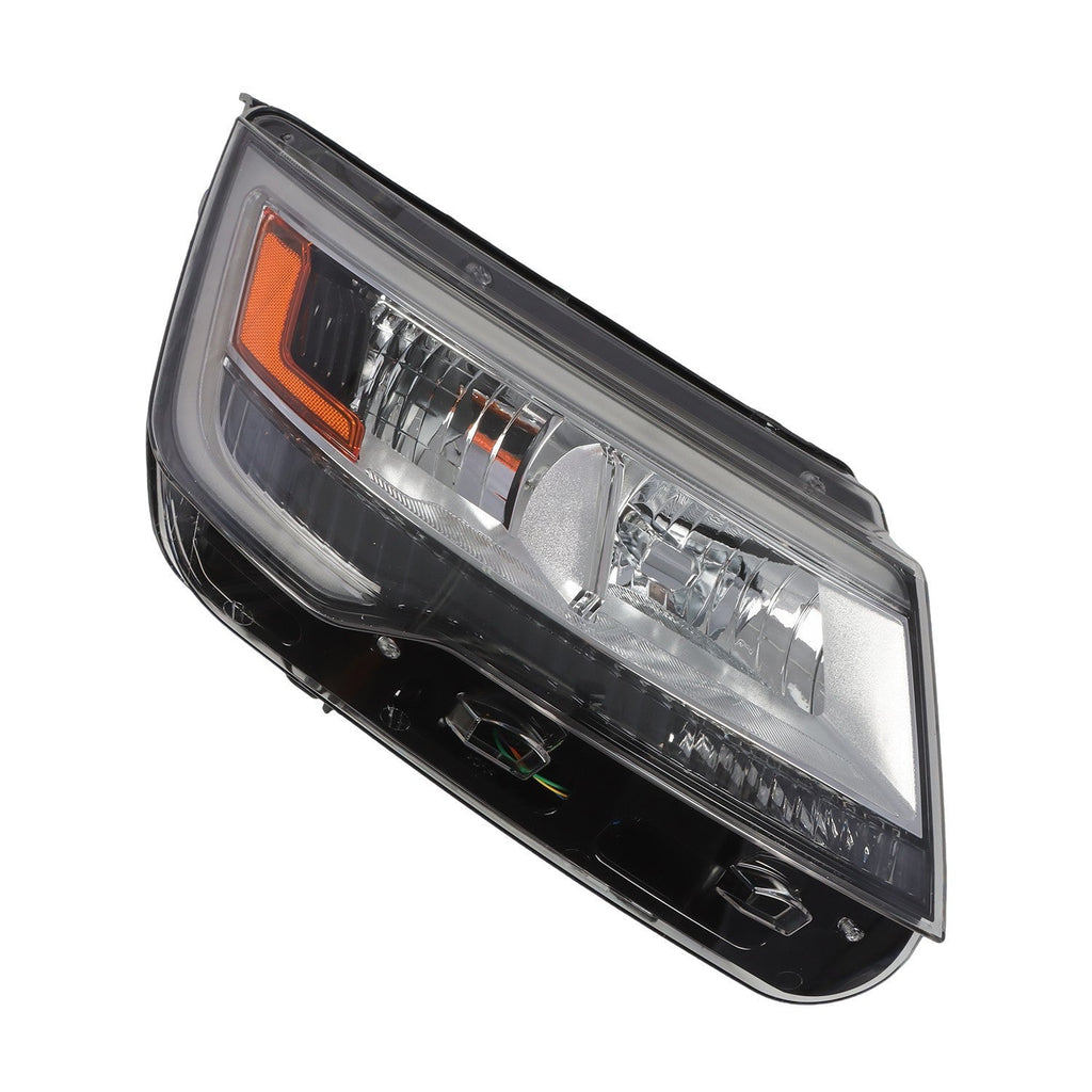 2016-2018 Ford Explorer Passenger Side Halogen Headlight with LED DRL