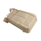 PERF Tan Leather Driver & Passenger Seat Covers Bottom for 07-14 Ford Expedition