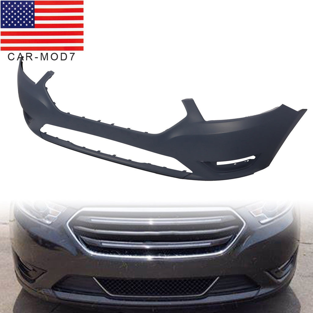 Primed Front Lower Bumper Cover Plastic for 2013-2019 Ford Taurus FO1000666