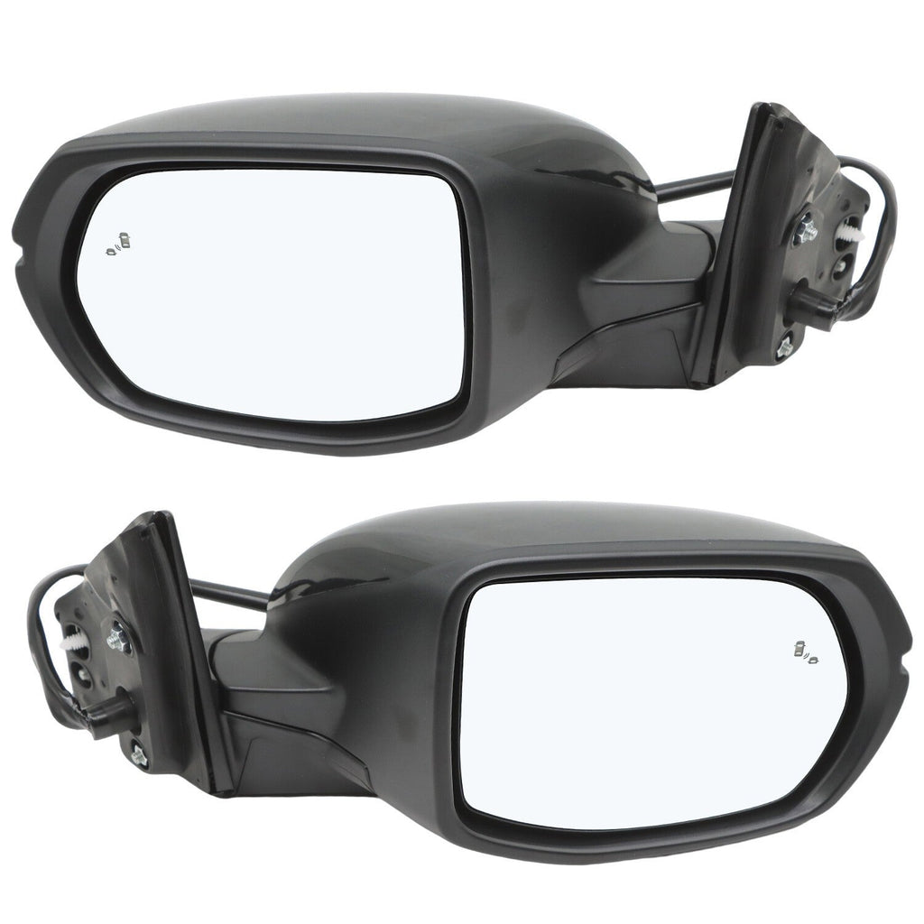 Heated Power Mirror Set w/ Signal Blind Spot for 17-22 Honda CR-V Paintable