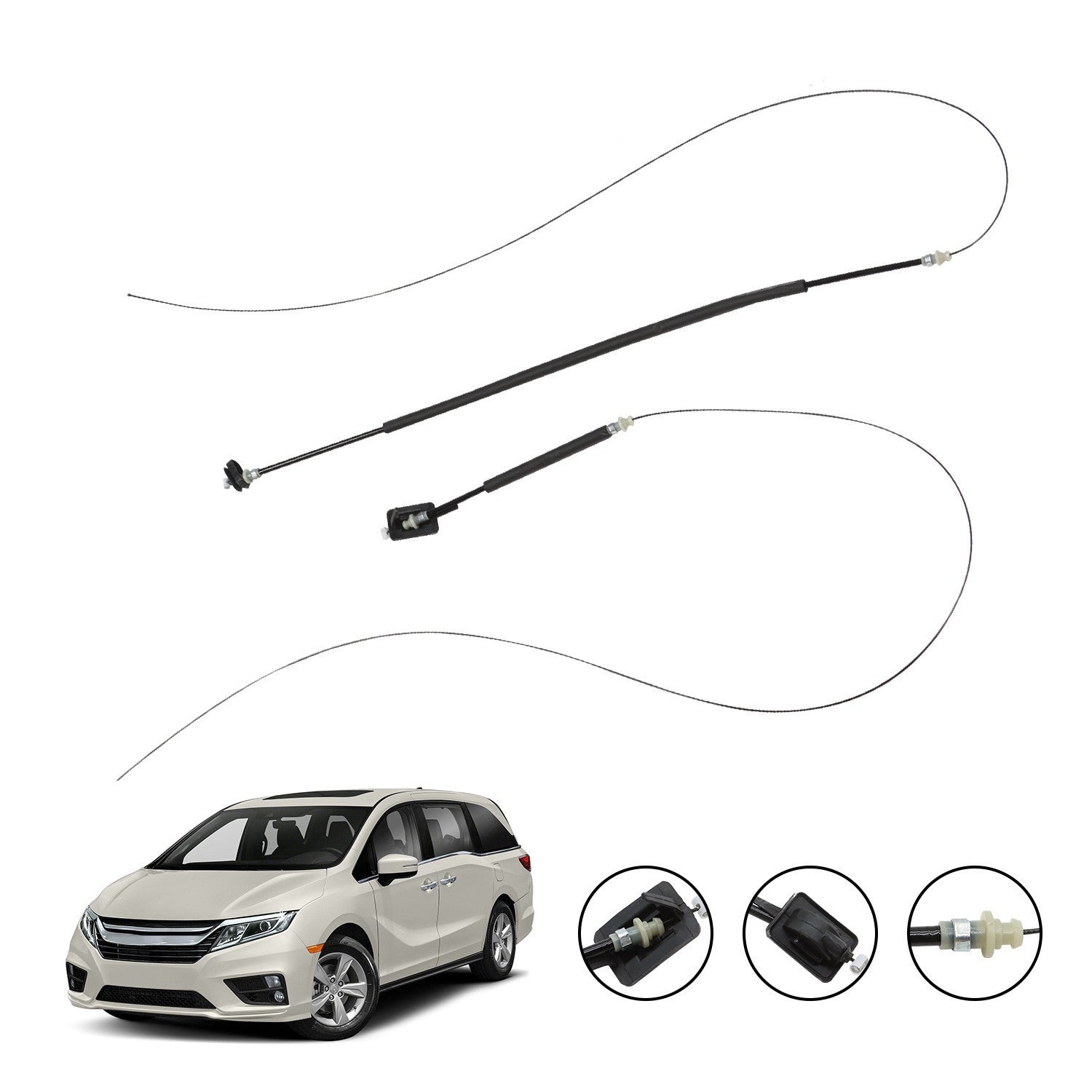 Power Sliding Door Cable Kit LH/RH Without Motor for 2011-2020 Honda Odyssey