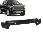 Primed Steel Front Bumper Face Bar w/ Park Sensor for 2019-2021 GMC Sierra 1500
