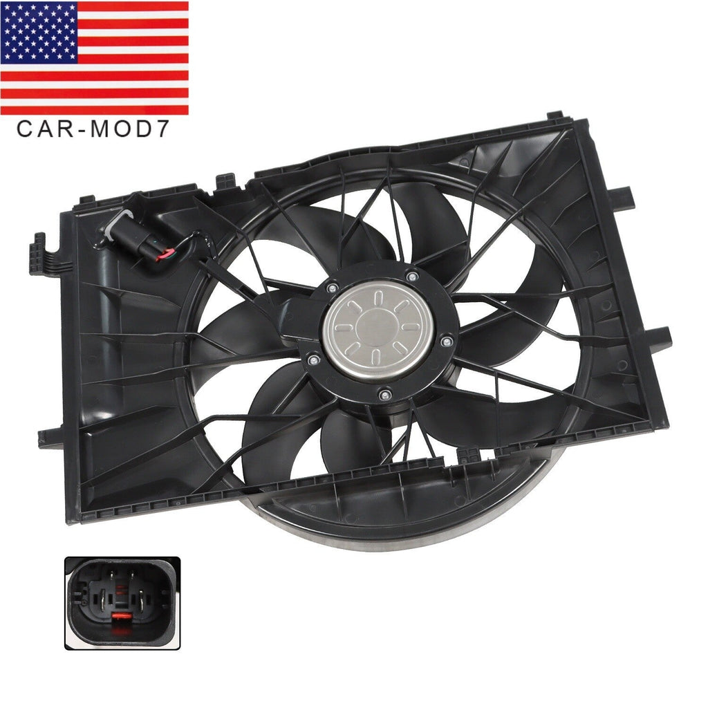 Mercedes-Benz C-Class 2001-09 Radiator Cooling Fan Assembly 600W 2035000293