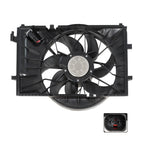 Mercedes-Benz C-Class 2001-09 Radiator Cooling Fan Assembly 600W 2035000293