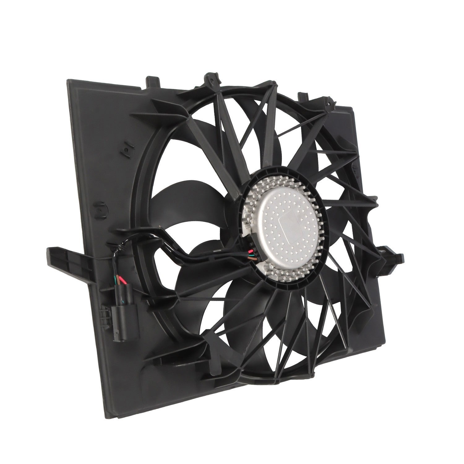 BMW 04-09 Radiator Cooling Fan Assembly for 525i 530i 528xi 750i 645Ci 621-211