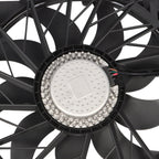 BMW 04-09 Radiator Cooling Fan Assembly for 525i 530i 528xi 750i 645Ci 621-211