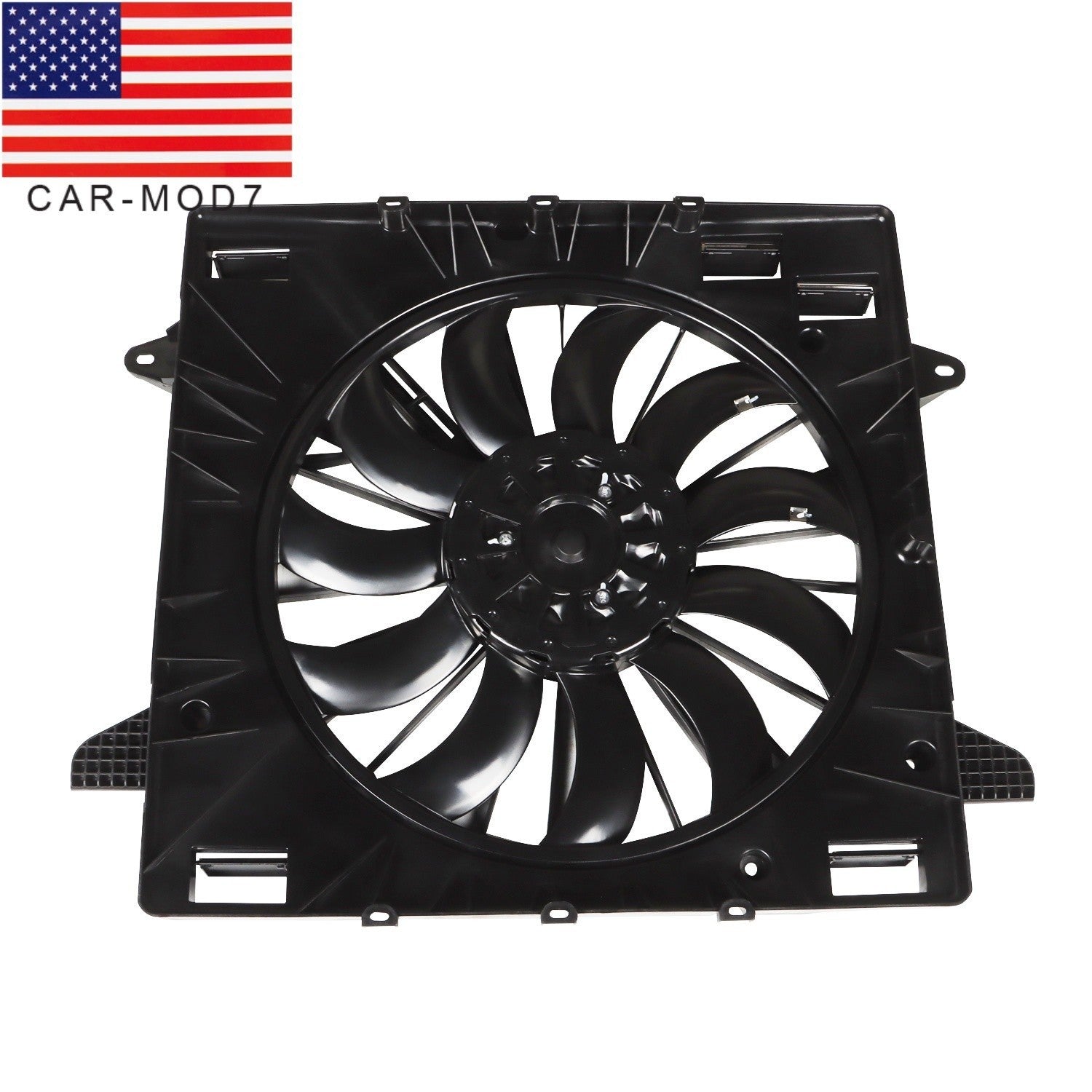 Radiator Cooling Fan for 2017-2019 Cadillac XT5 GMC Acadia 2019 Chevy Blazer