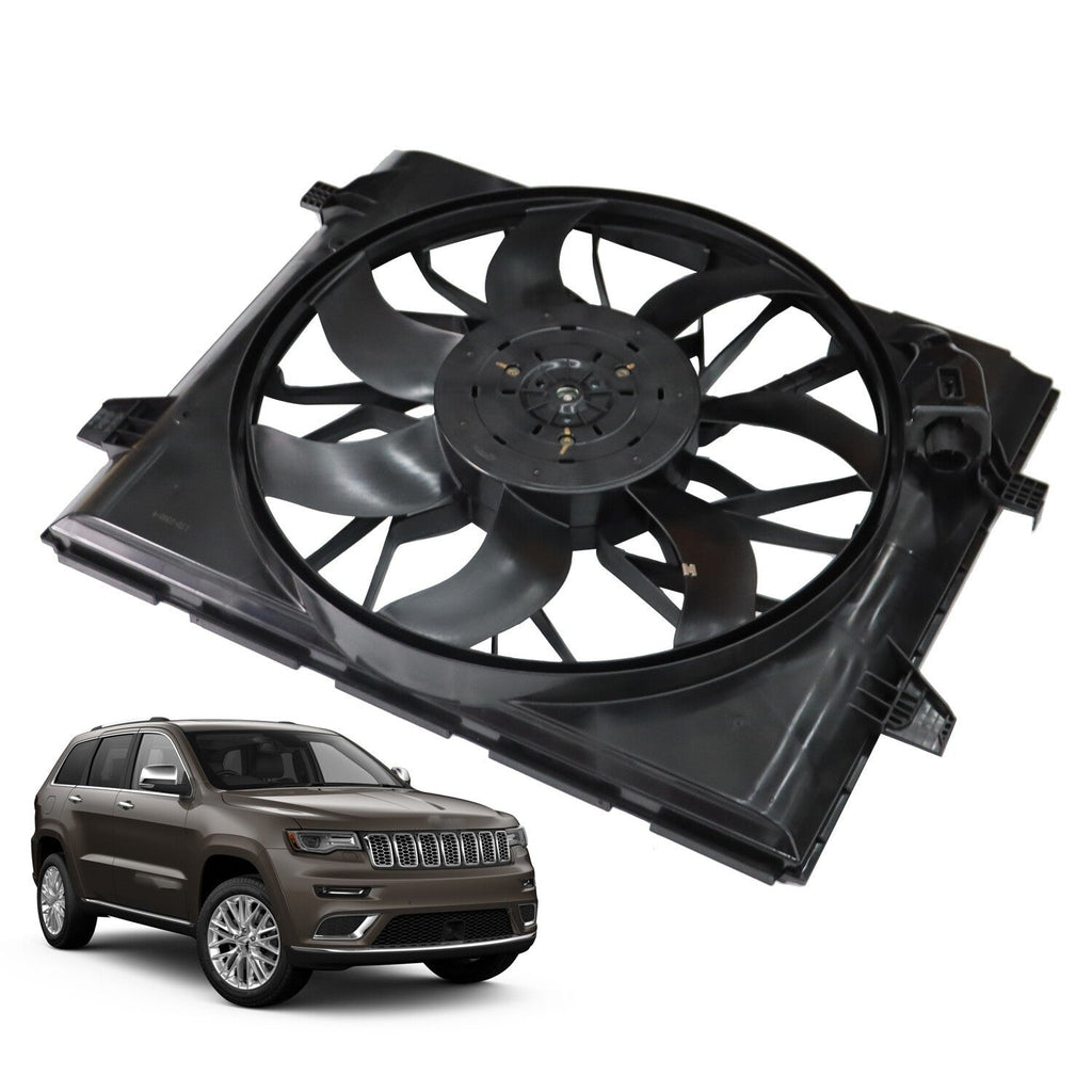 Radiator Cooling Fan for Dodge Durango & Jeep Grand Cherokee 2014-2020 3.6L/5.7L