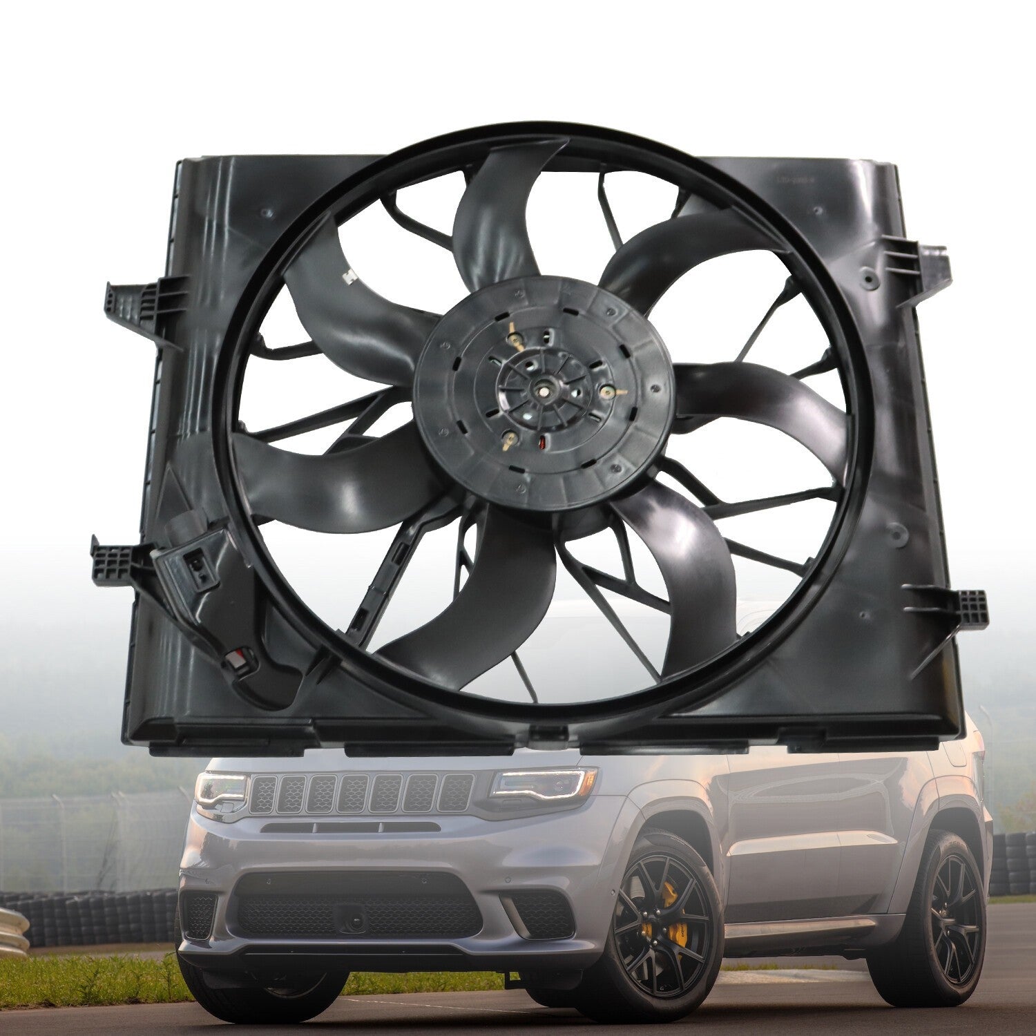 Radiator Cooling Fan for Dodge Durango & Jeep Grand Cherokee 2014-2020 3.6L/5.7L