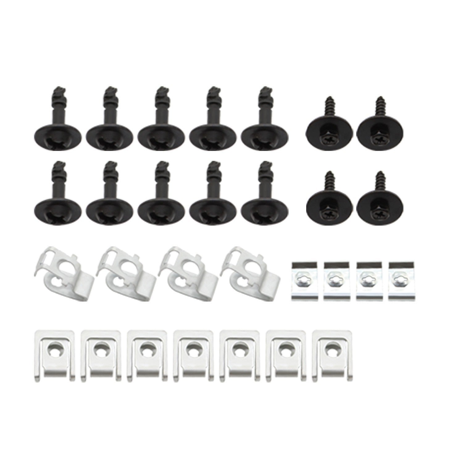 Radiator Support Cover Splash Guards Clips for Audi A6 A7 2011-2018