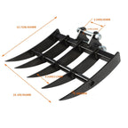 Mini Excavator Rake Attachment 1-1.5 Ton Digger USA In Stock
