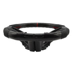 Carbon Fiber Flat Leather Steering Wheel for Ford Mustang 2010-2014