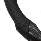 Carbon Fiber Flat Leather Steering Wheel for Ford Mustang 2010-2014
