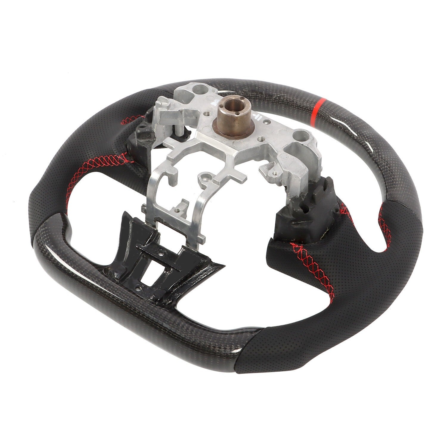 Carbon Fiber Flat Sport Steering Wheel for Infiniti Q50 2013-2018 Non-Heated