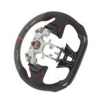 Carbon Fiber Flat Sport Steering Wheel for Infiniti Q50 2013-2018 Non-Heated