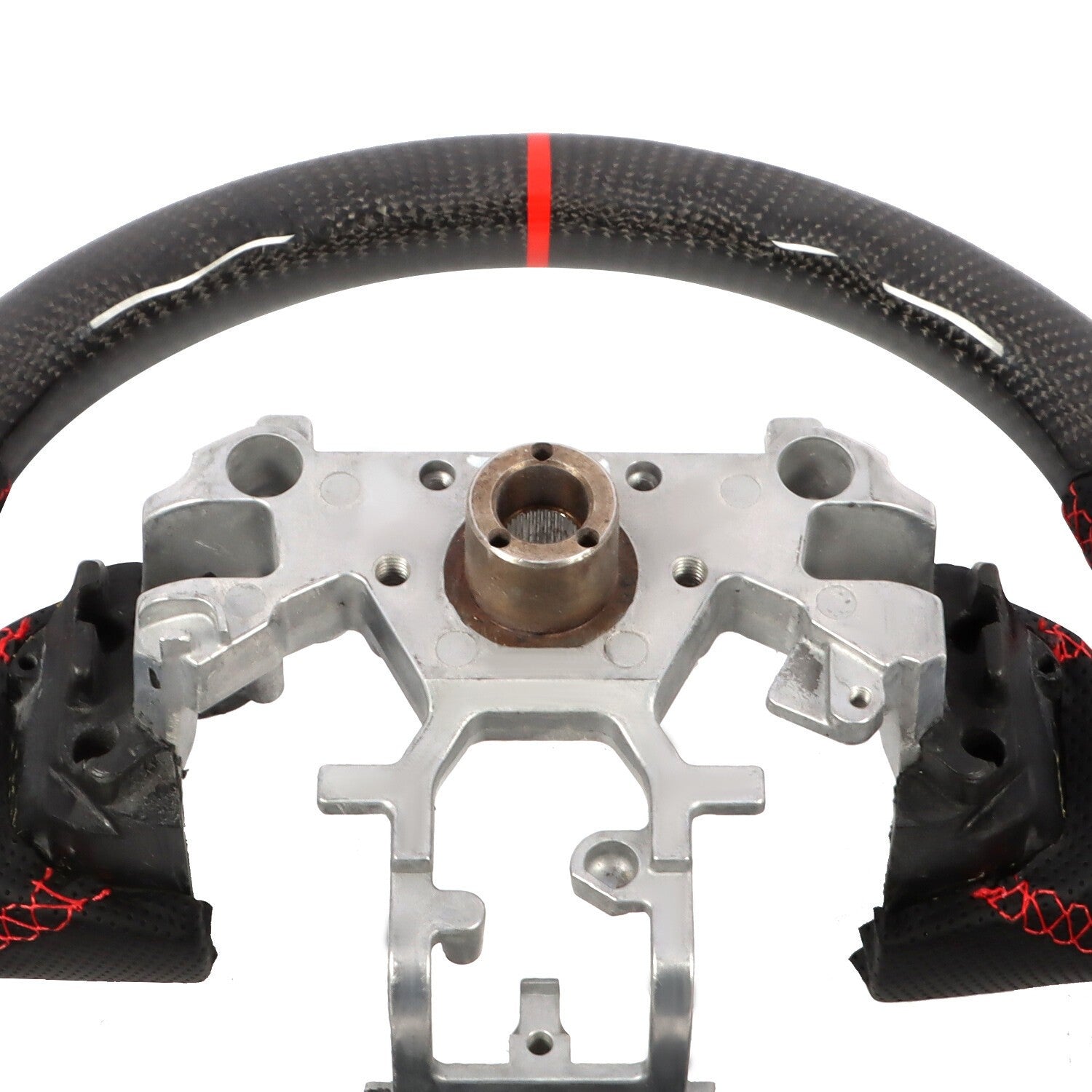 Carbon Fiber Flat Sport Steering Wheel for Infiniti Q50 2013-2018 Non-Heated
