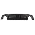 Glossy Black Rear Bumper Diffuser Lip w/ Brake LED for 2018-2023 Infiniti Q50