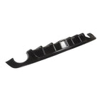 Glossy Black Rear Bumper Diffuser Lip w/ Brake LED for 2018-2023 Infiniti Q50