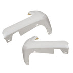 Toyota Tacoma Rear Bumper End Cap White Set Pair 2016-2024 No Sensor Hole